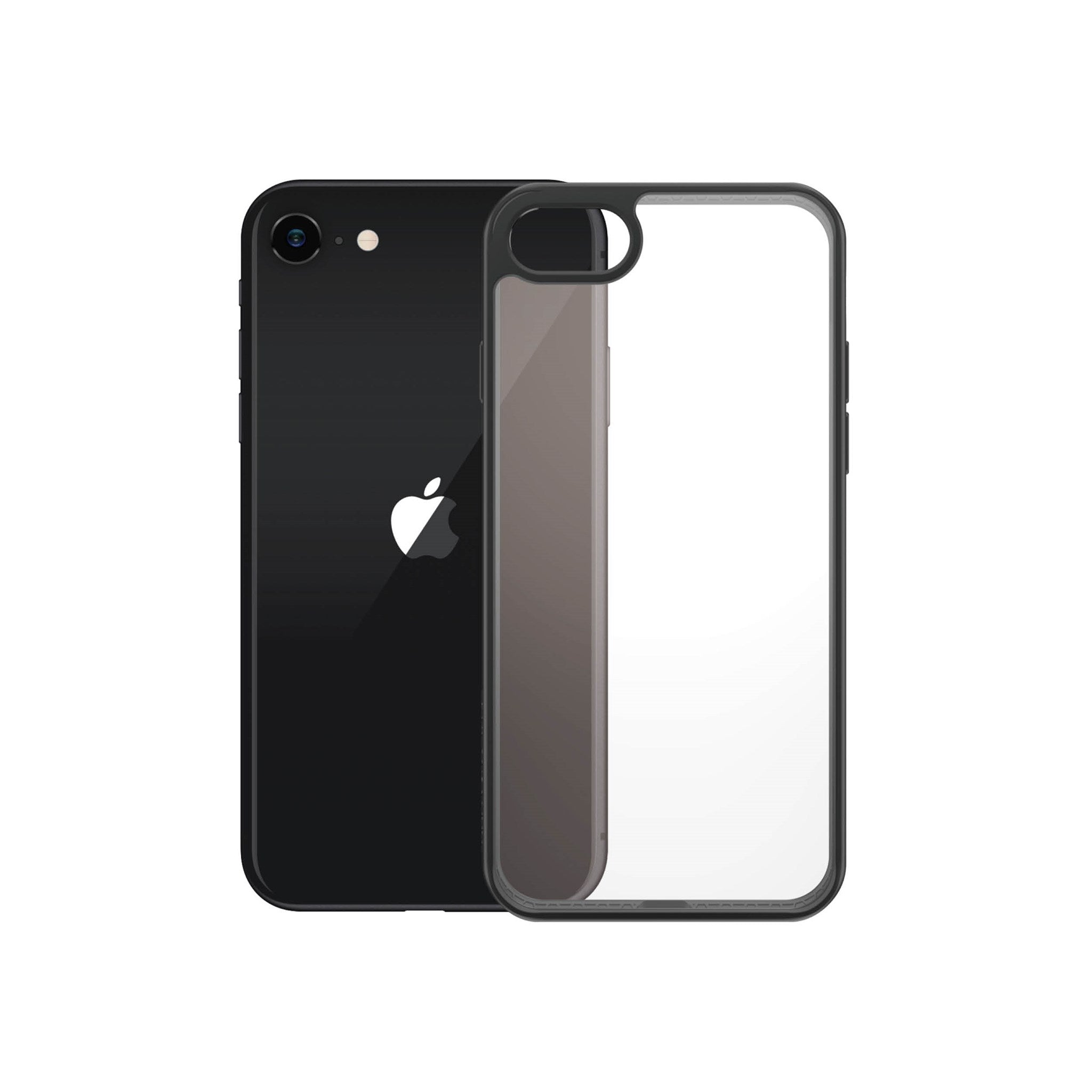 PanzerGlass® ClearCase iPhone 8 | 7 | SE (2020/2022) | Schwarz